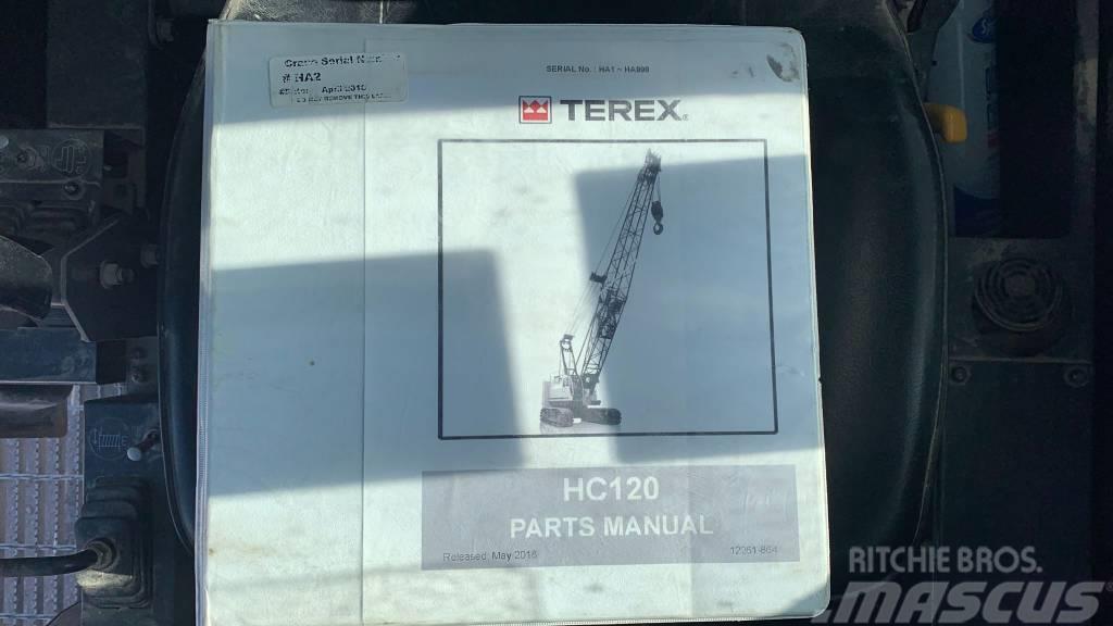 Terex HC 120 Pásové žeriavy