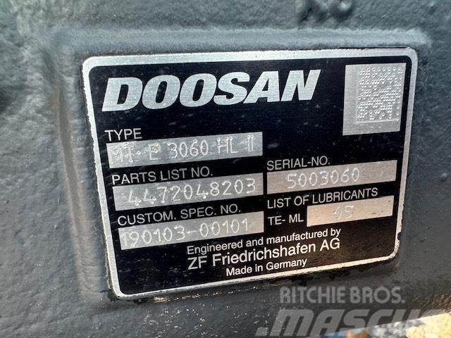 Doosan DX 160 REAL AXLES ZF MT-E 3060 Nápravy
