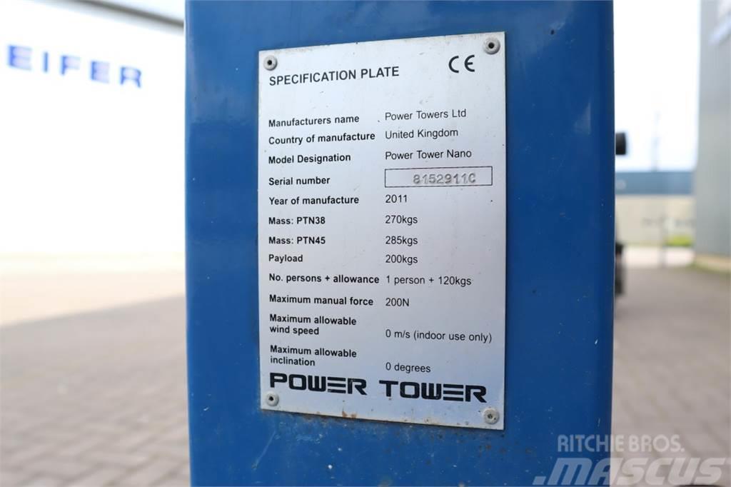 Power TOWER NANO SP Electric, 4.50m Working Height, 200k Kĺbové plošiny