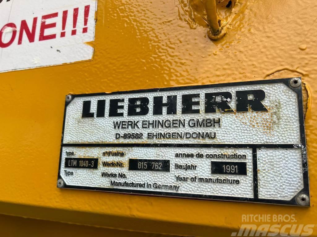 Liebherr LTM 1040 Automacara Univerzálne terénne žeriavy