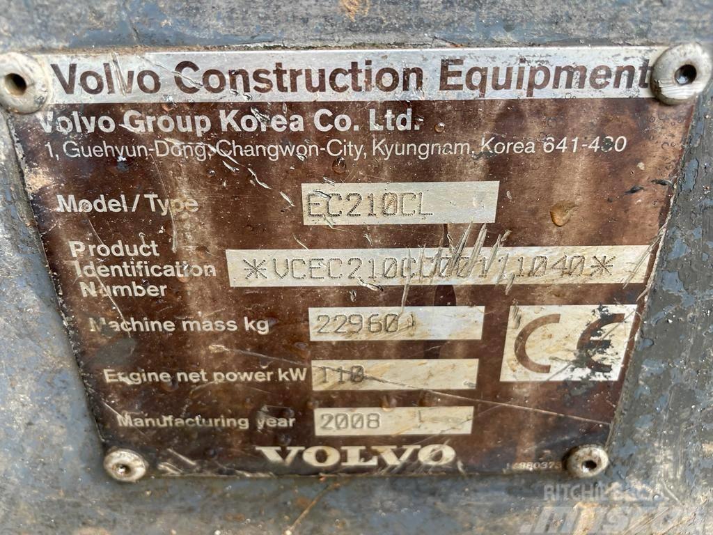 Volvo EC 210 C L Pásové rýpadlá