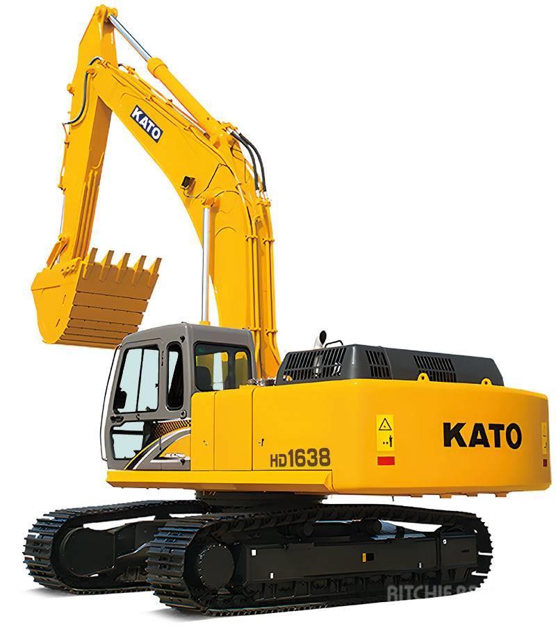 Kato HD1638-R5 Pásové rýpadlá