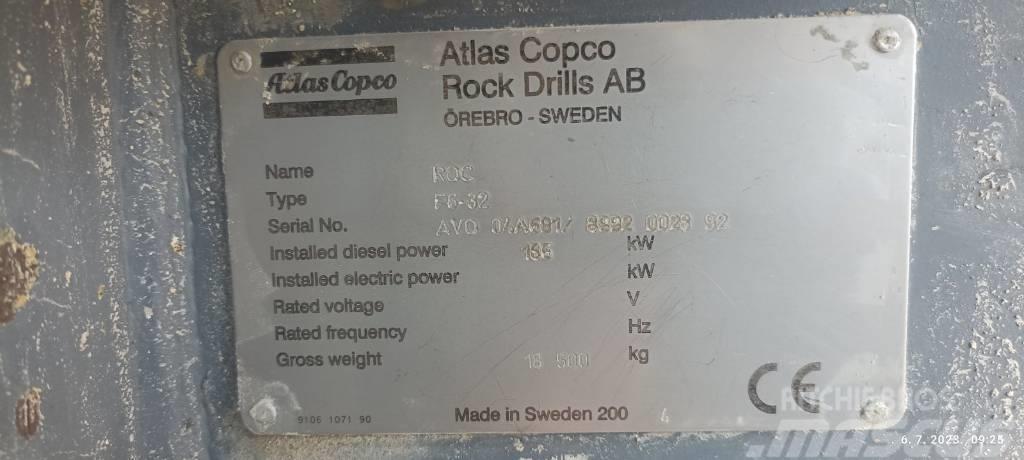 Atlas Copco F6 Povrchové vrtné súpravy