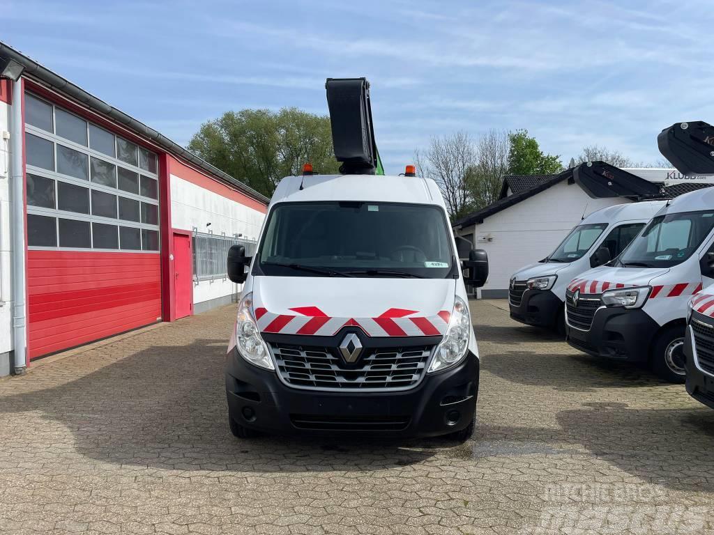 Renault Master Hubarbeitsbühne KLUBB K42P Korb 200kg EURO Autoplošiny