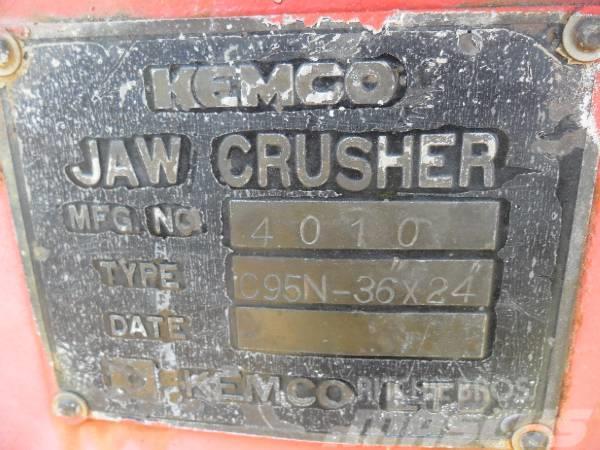 Kemco Jaw Crusher C95N 90x60 Mobilné drviče