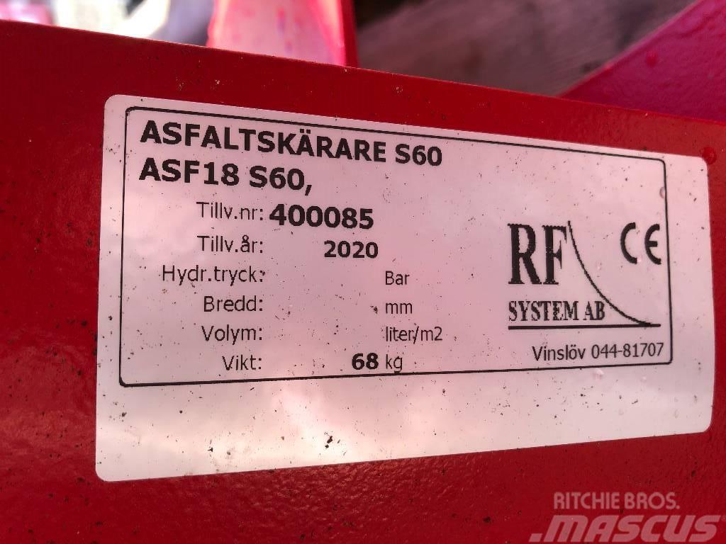 Rf-system RF Asfaltskärare S60 Frézy, nožnice