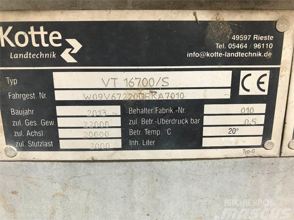 Garant VT 16700/S Rozmetadlá maštaľného hnoja