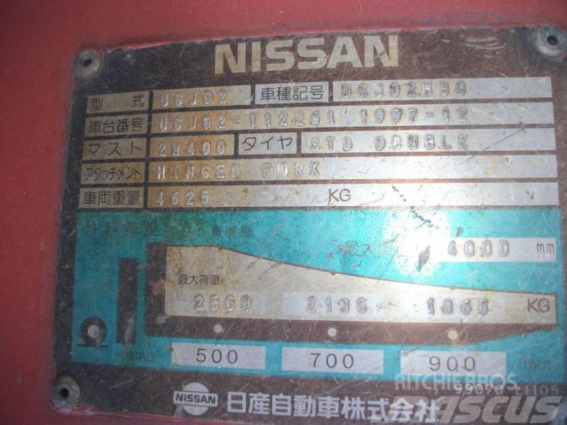 Nissan UGJ02M30 LPG vozíky