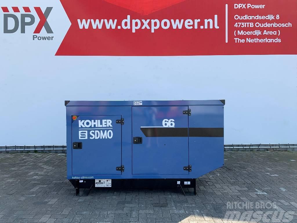 Sdmo J66 - 66 kVA Generator - DPX-17103 Naftové generátory