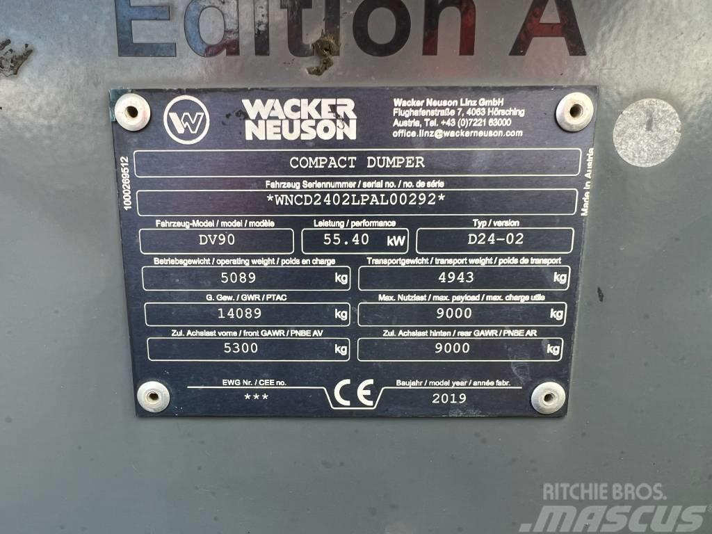 Wacker Neuson DV 90 Stavebné sklápače
