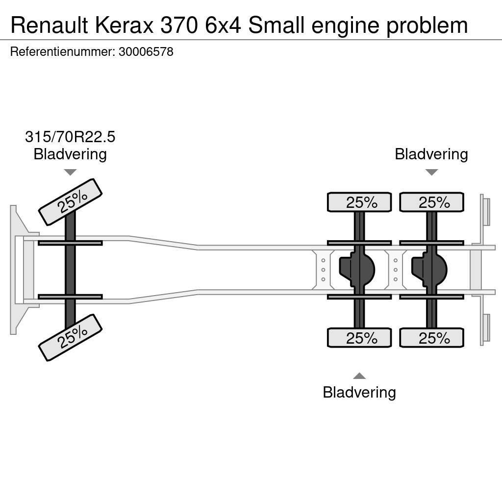 Renault Kerax 370 6x4 Small engine problem Nákladné vozidlá bez nadstavby