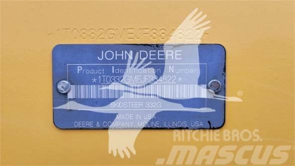 John Deere 332G Šmykom riadené nakladače