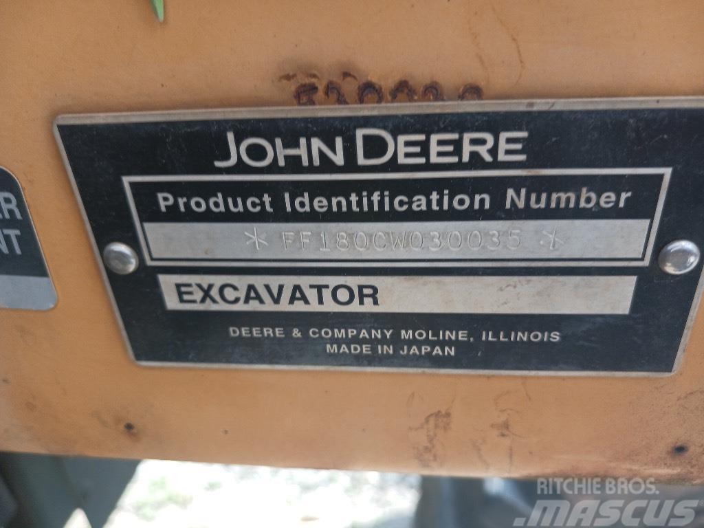 John Deere 180 C Kolesové rýpadlá