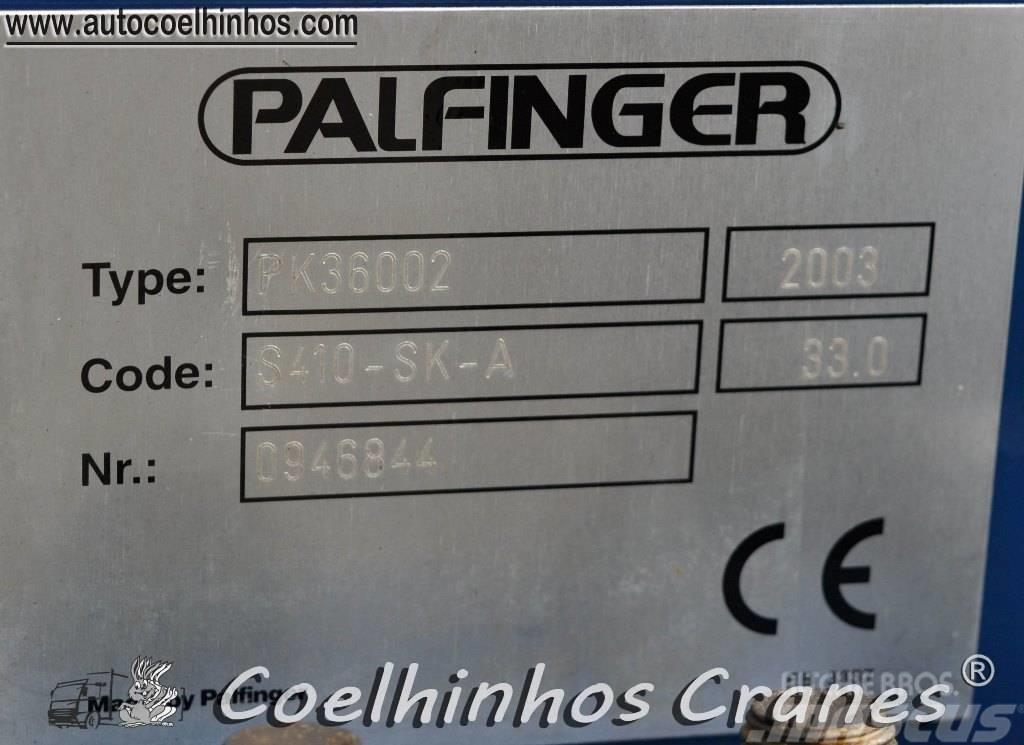 Palfinger PK36002 Performance Nakladacie žeriavy