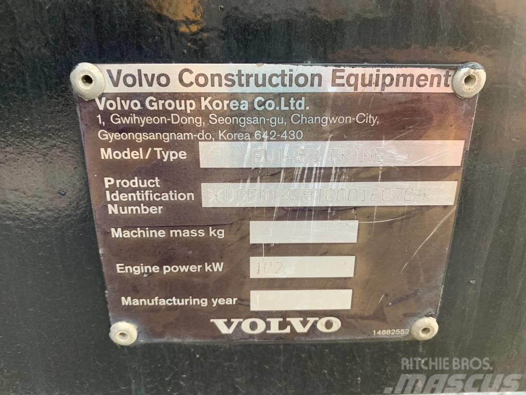 Volvo EW145B PRIME Kolesové rýpadlá