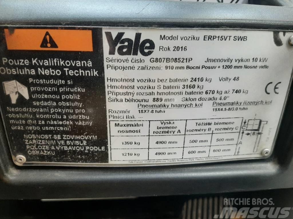 Yale ERP15VTSWB Akumulátorové vozíky