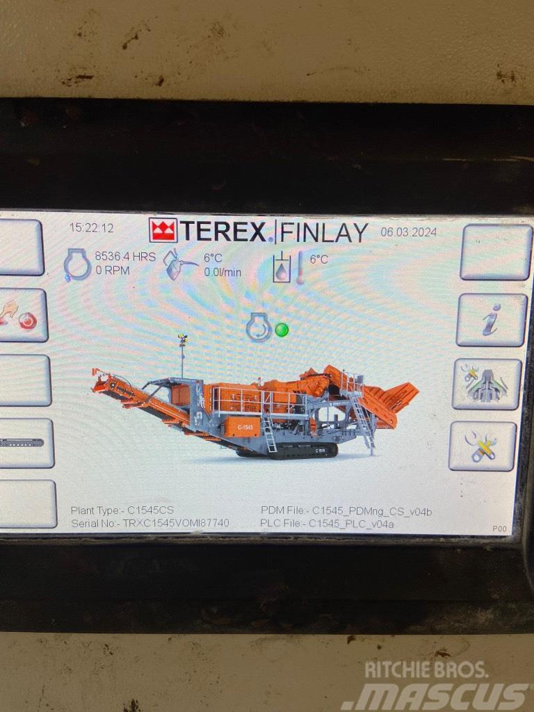 Terex Finlay C1545 Mobilné drviče