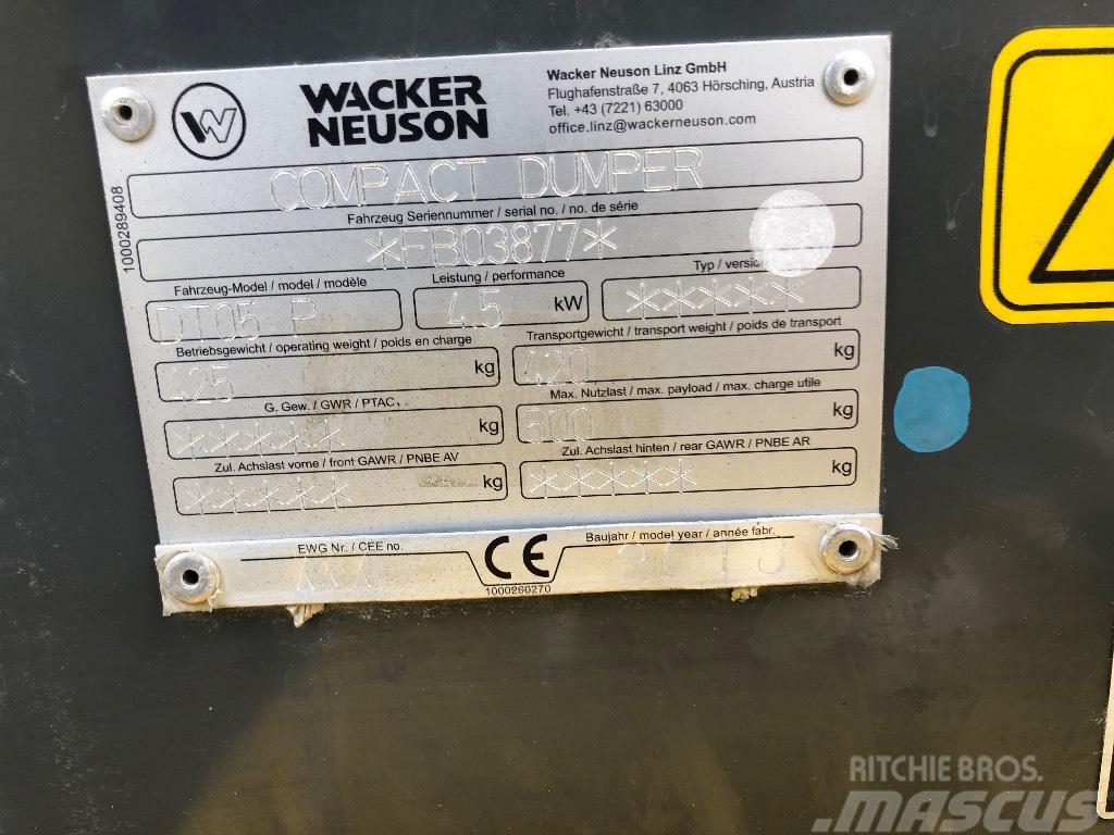 Wacker Neuson DT 05 Pásové sklápače