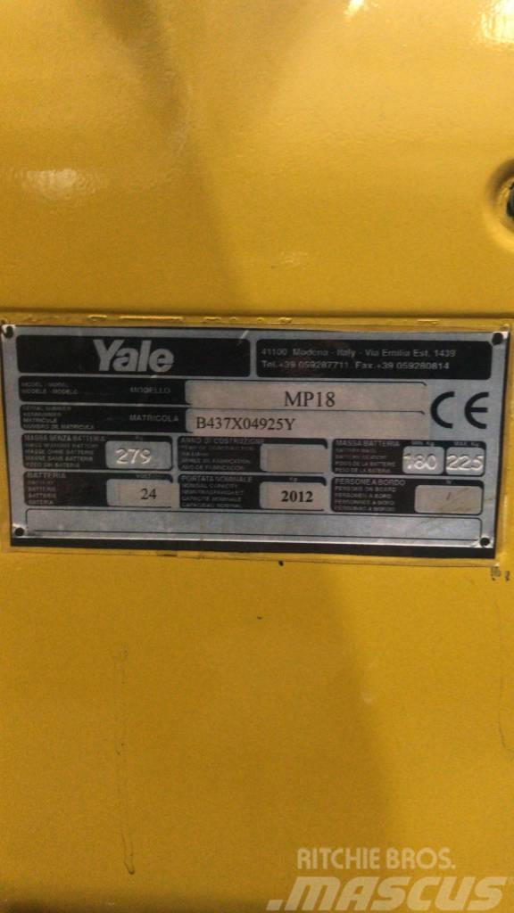 Yale MP18 Nízkozdvižný vozík