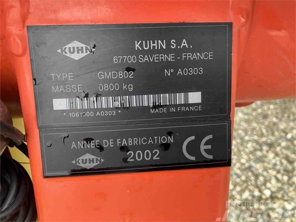 Kuhn GMD 802 Žacie stroje