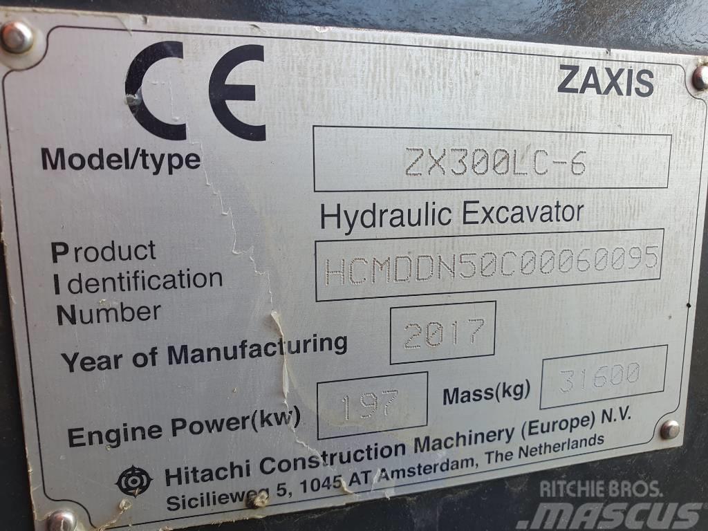 Hitachi Hitatchi ZX300LC-6 Pásové rýpadlá
