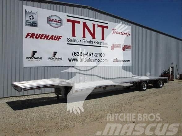 MAC TRAILER MFG NEW MAC 53 X 102 ALL ALUMINUM STEP DE Podvalníkové návesy