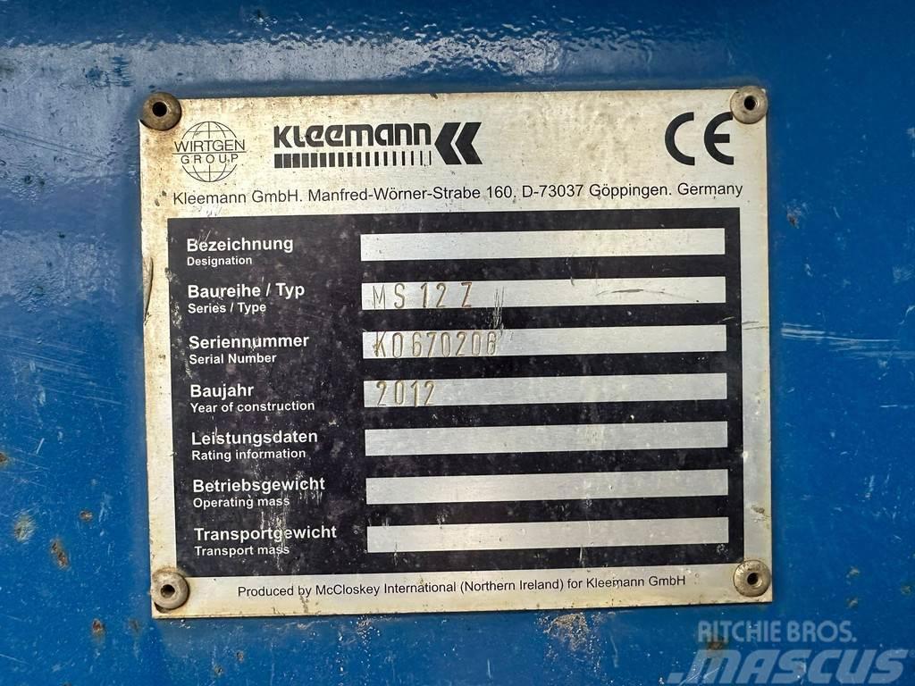 Kleemann Mobiscreen MS 12 Z-AD Triedičky