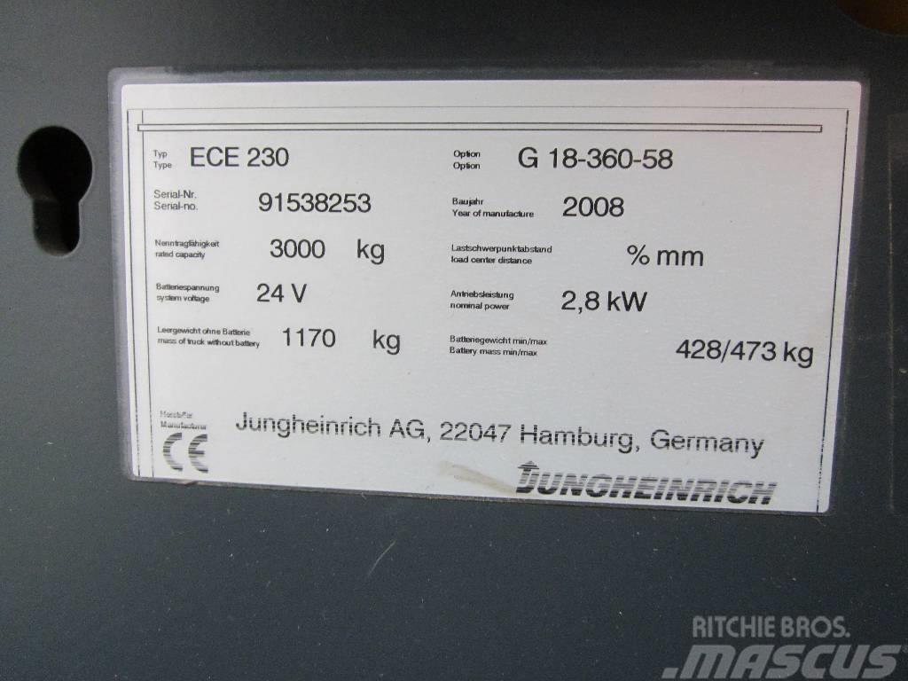 Jungheinrich ECE230 Akumulátorové vozíky