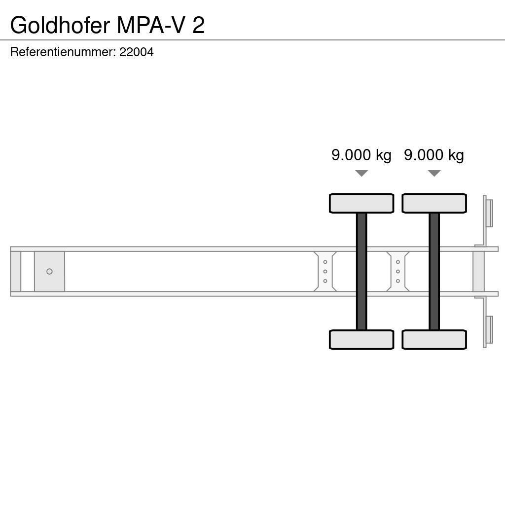 Goldhofer MPA-V 2 Podvalníkové návesy