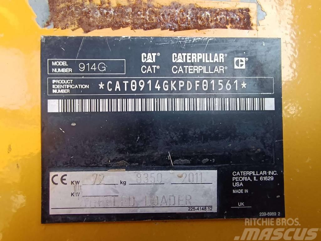 CAT 914 G2 Kolesové nakladače