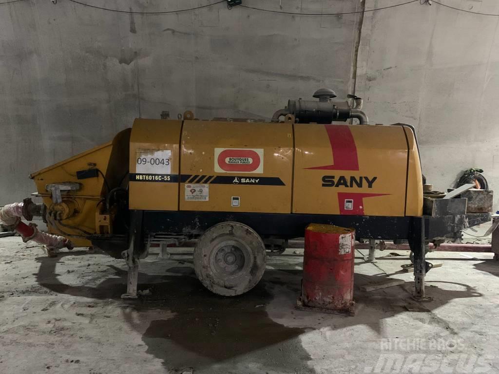 Sany Concrete Pump HBT6016C-5S Nákladné autá s čerpadlami betónu