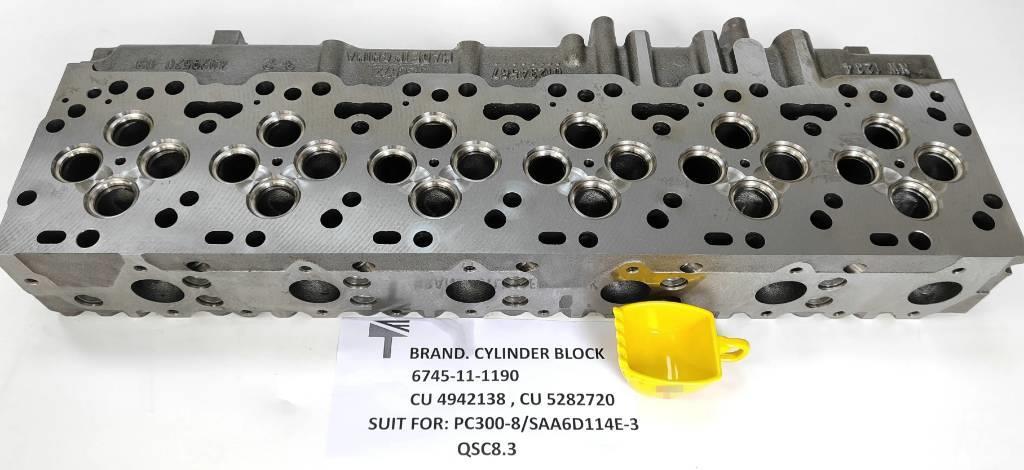 Komatsu 6745-11-1131  cylinder head assy Motory