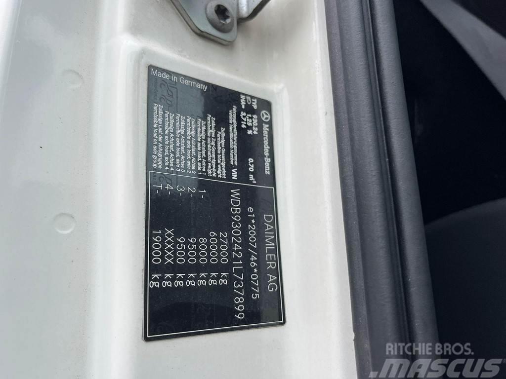 Mercedes-Benz Actros 2655 L 6x4 RETARDER / HUB REDUCTION Chladiarenské nákladné vozidlá