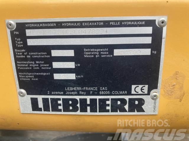 Liebherr R 918 Litronic Pásové rýpadlá