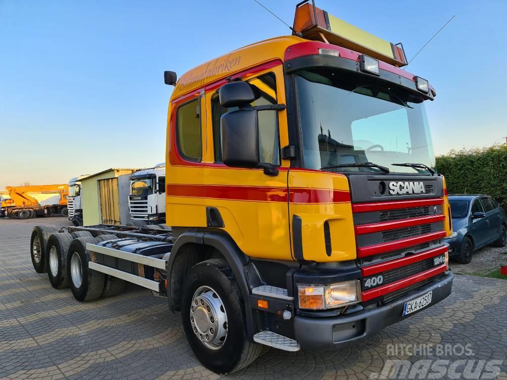 Scania 124L400 6x4, 8x4 Ťahače