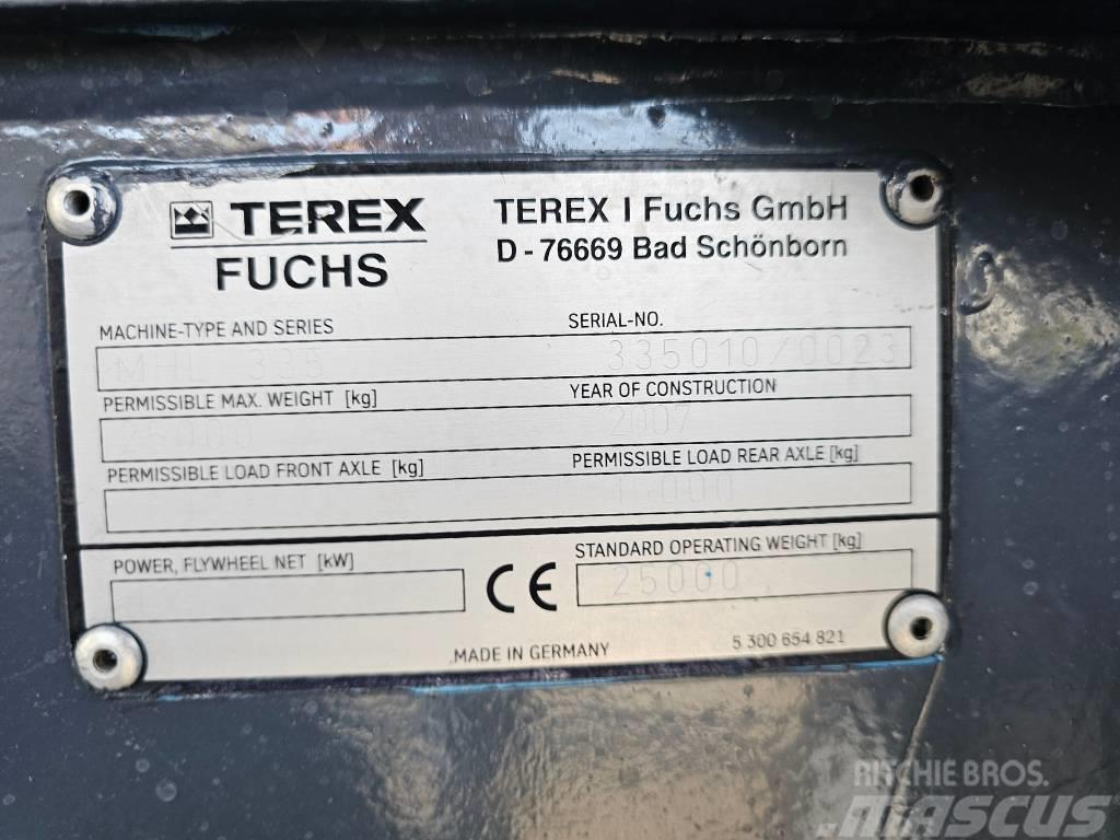 Fuchs MHL 335 Material Handler Demolačné rýpadlá
