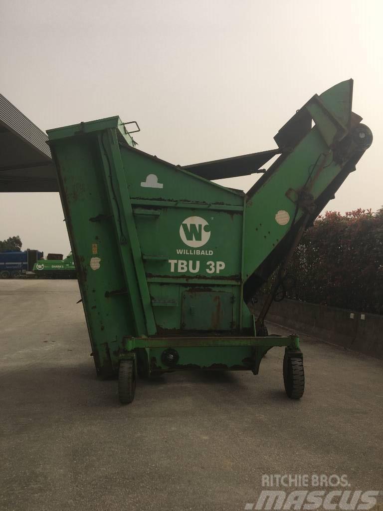 Willibald TBU 3P Obracače kompostu