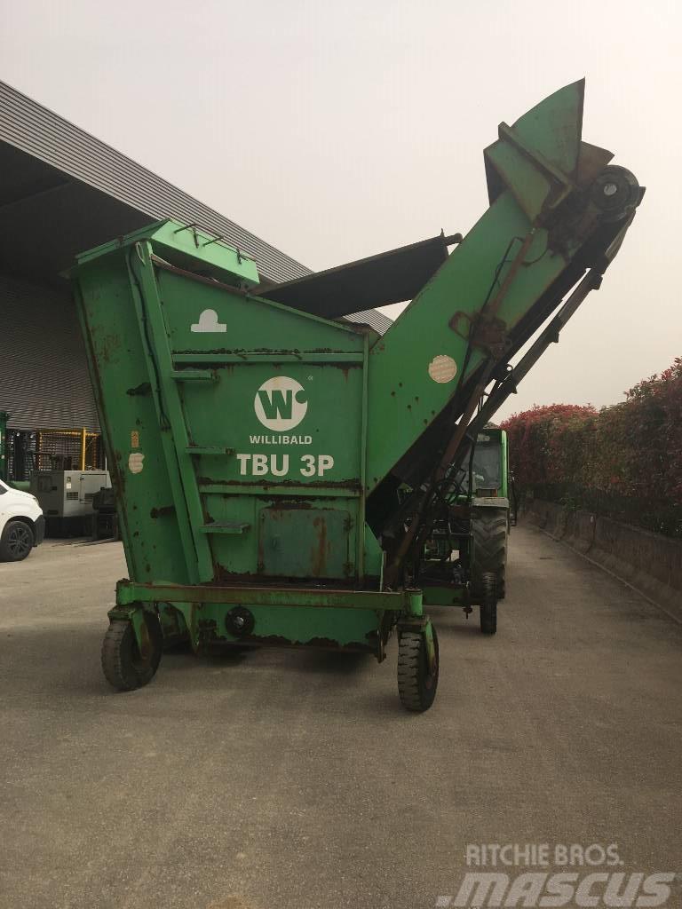 Willibald TBU 3P Obracače kompostu