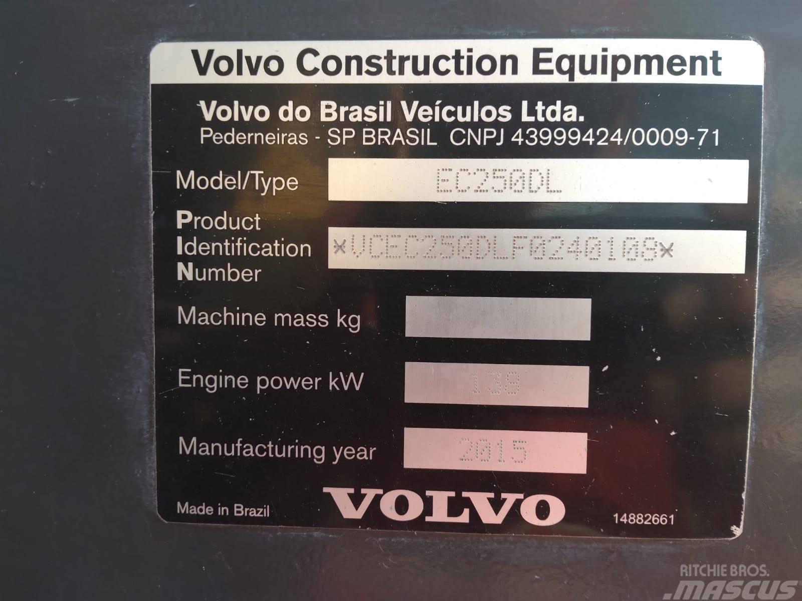 Volvo EC250DL Pásové rýpadlá