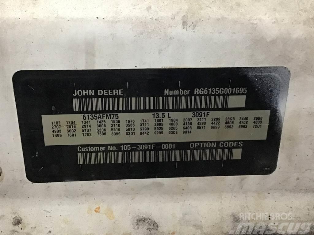 John Deere 6135AFM75 FOR PARTS Motory