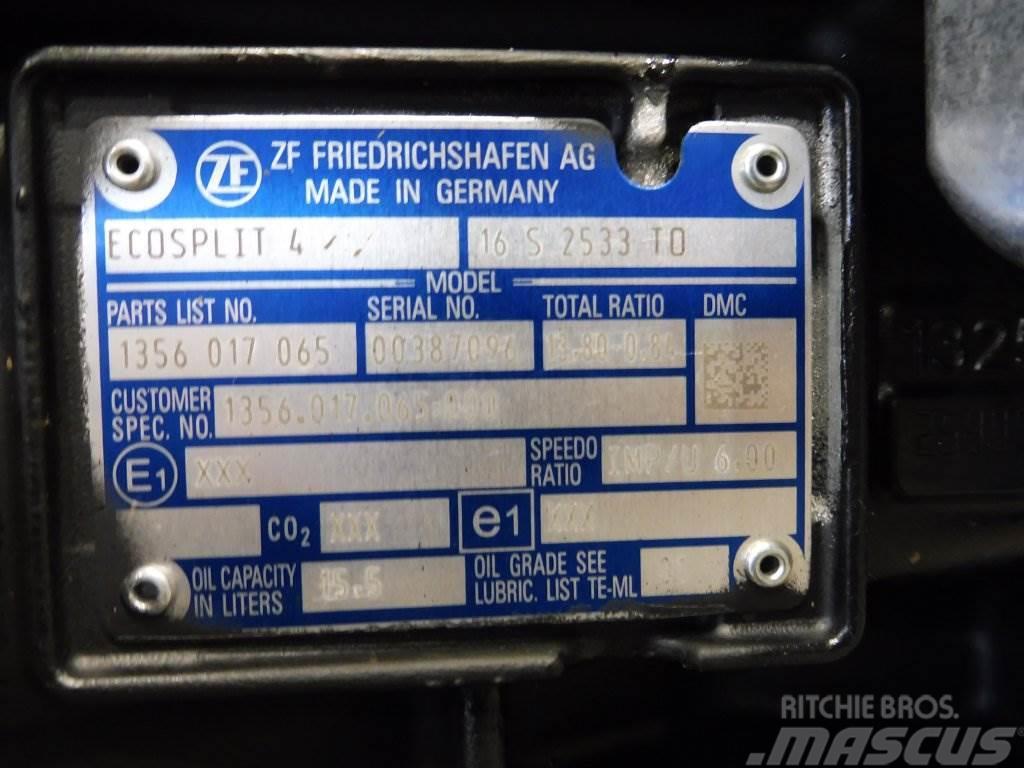 ZF 16S2533TO Prevodovky