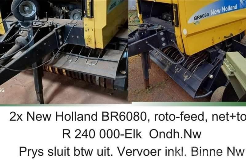 New Holland BR6080 - roto feed - net and twine Ďalšie nákladné vozidlá