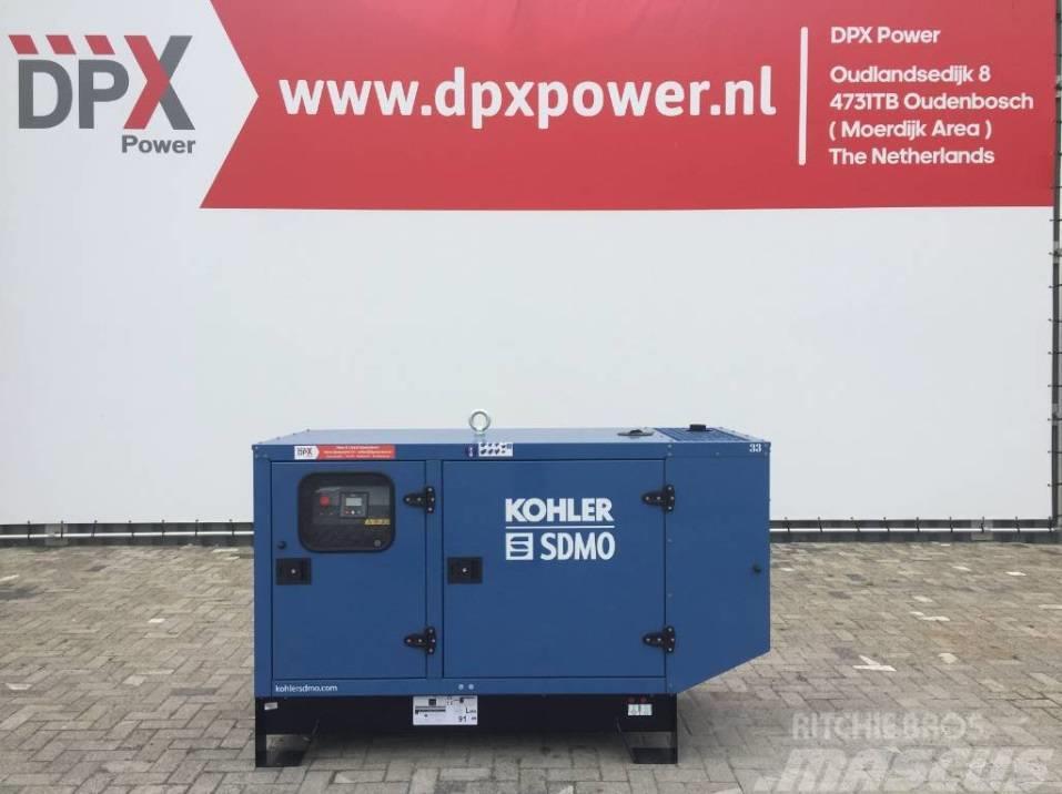 Sdmo J22 - 22 kVA Generator - DPX-17100 Naftové generátory
