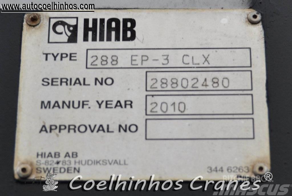 Hiab 288 XS / EP 3-CLX Nakladacie žeriavy