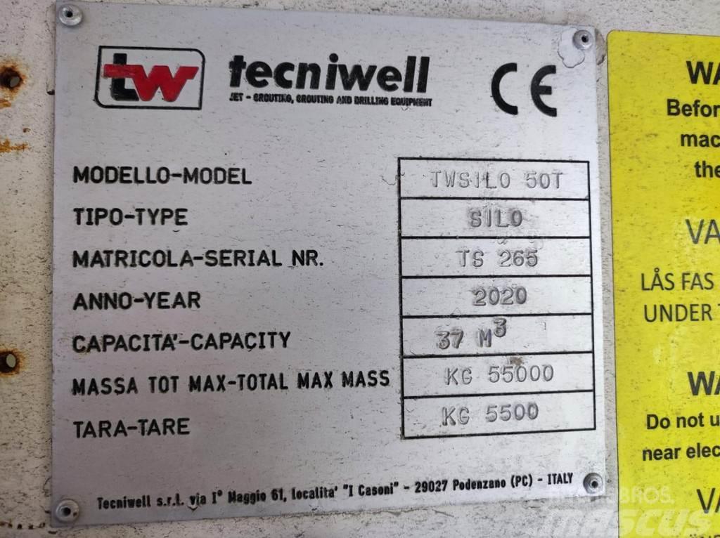  Techniwell TWSILO 50T HORIZONTAL STACKABLE SILO odnímateľné