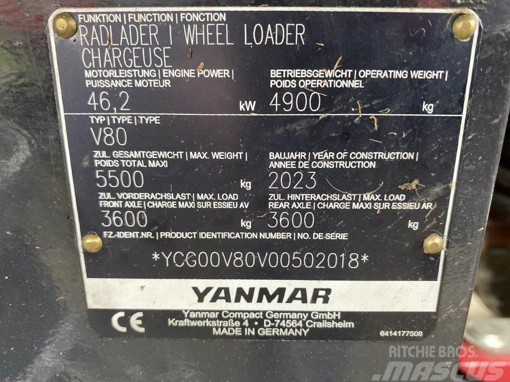 Yanmar V80-5 Kolesové nakladače