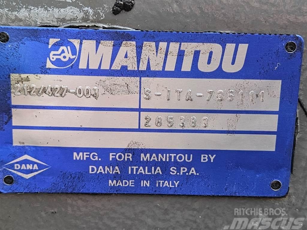 Manitou MT932-Spicer Dana 212/427-003-Axle/Achse/As Nápravy