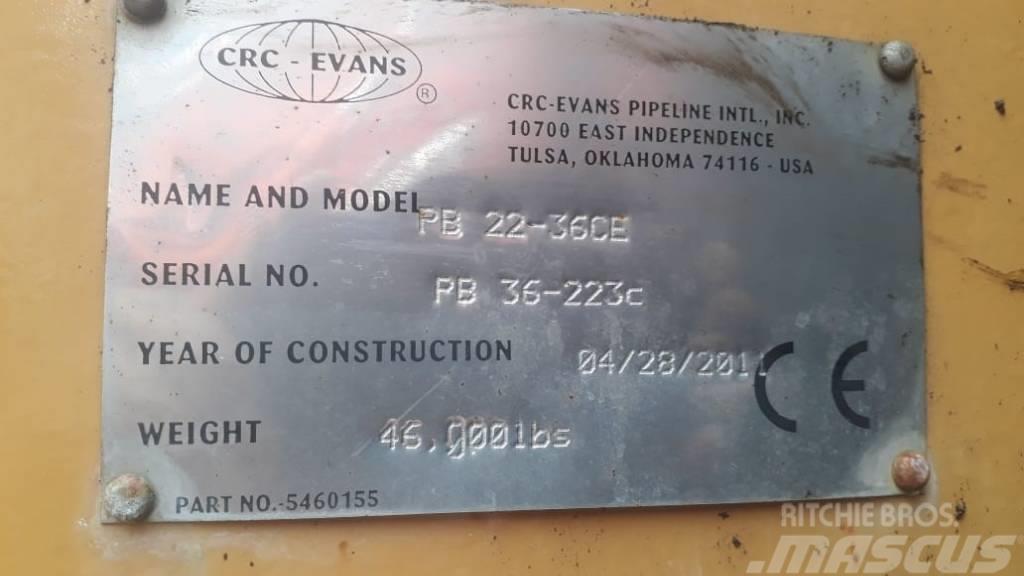 CRC-Evans PB 22-36 CE Ohýbačky trubiek