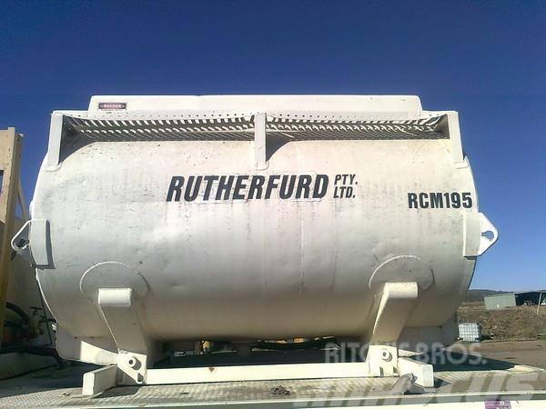 Rutherfurd Grout Mixing 2 x axle trailer Príslušenstvo betonárskych strojov a zariadení