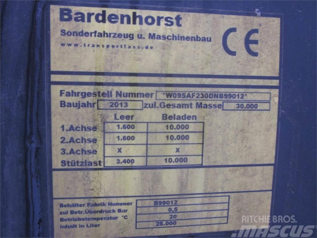  Bardenhorst 25000, 25 cbm, Tanksattelauflieger, Zu Aplikačné cisterny